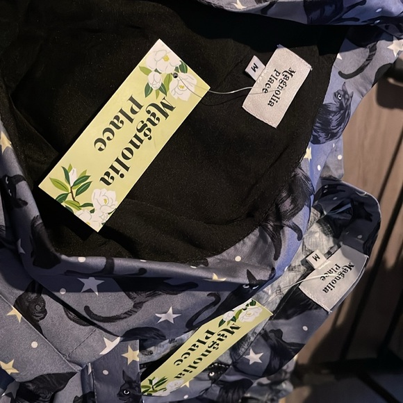 Unique Vintage x Magnolia Place Spooky Cat Top and Skirt Set (both are size M) - Picture 5 of 5